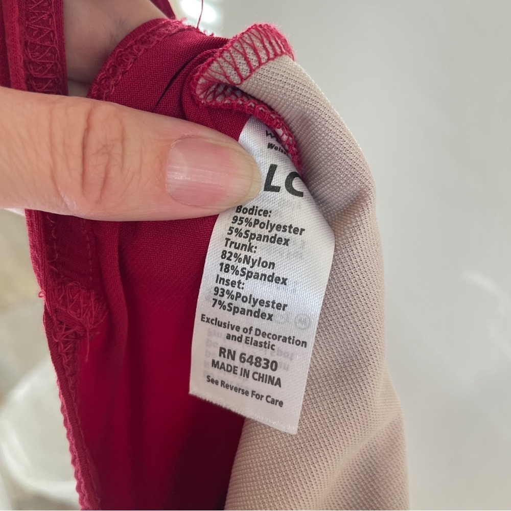 Weissman Dance Costume The Story Never Ends Red Ballet Dress Child Large - Picture 7 of 8